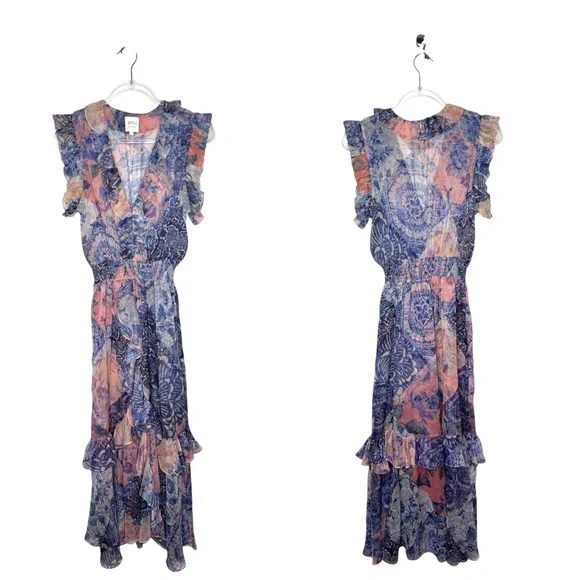 MISA | Kidada Patchwork Dress Large - Picture 13 of 13